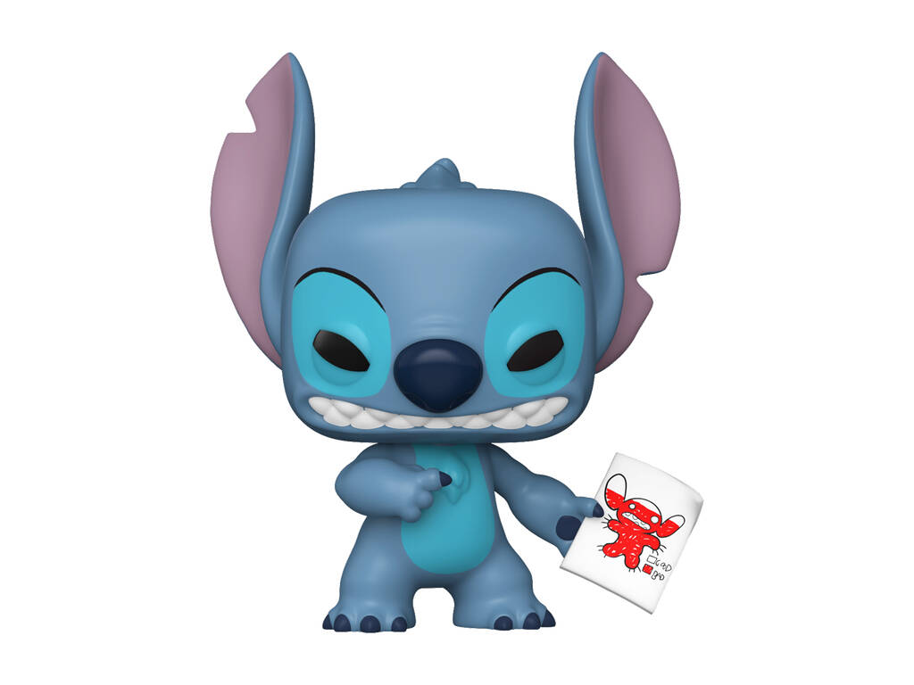 Funko Pop Disney Lilo & Stitch - Figura di Stitch con disegno
