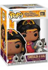 Figurine Funko Pop Disney Le Bossu de Notre-Dame Esmeralda et Djali