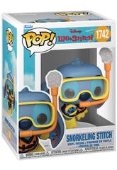 Figurine Funko Pop Disney Lilo & Stitch Stitch avec son équipement de plongée