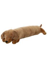 Peluche Teckel de 60 cm