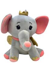 Peluche Elefante Rey Love da 30 cm