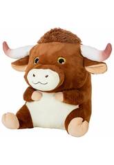 Peluche Toro Bill da 42 cm