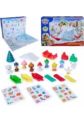 Patrouille canine Calendrier de l'Avent avec figurines et accessoires surprise