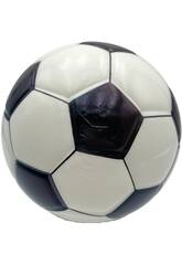 Bola Infantil Foam Branca e Preta de 15 cm
