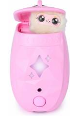 Peekimo Rosa Mascota con Colgante de 7 cm con Luz y Sonidos