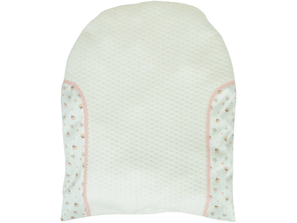 Poupée bébé Elegance Andie rose de 40 cm avec poids réaliste et coussin