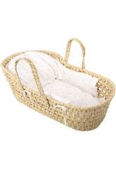 Panier en osier Elegance pour bébé 18 x 28 x 41 cm