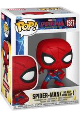 Funko Pop Spider-Man Brand New Day Figura Spiderman No Way Home Suit con Cabeza Oscilante
