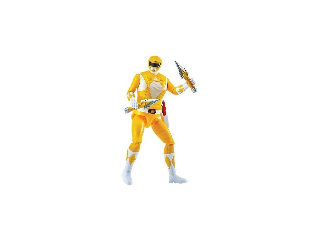 Figurine Auto-Morphin Power Rangers Mighty Morphin Re-Ignition de 14 cm avec accessoires