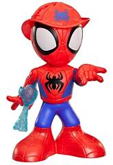 Spidey And His Amazing Friends Rescue Webs Figur Spidey tanzt und rettet