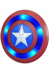 Marvel Avengers Scudo da battaglia reattivo di Capitan America da 28 cm con luci e suoni