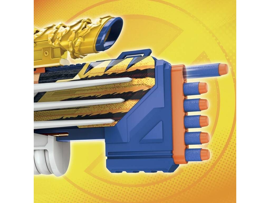 Nerf X-Men '97 Marvel's Wolverine Blaster mit 12 Elite-Darts