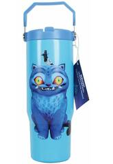 K-Pop Demon Hunters Botella de Acero Inoxidable de 900 ml con Asa