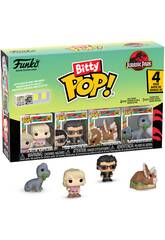 Funko Bitty Pop Jurassic Park Pack 4 avec Triceratops