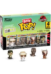 Funko Bitty Pop Jurassic Park Pack 4 avec John Hammond