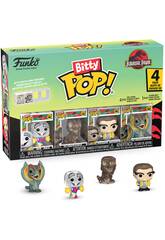 Funko Bitty Pop Jurassic Park Pack 4 avec Mr. DNA