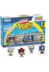 Funko Bitty Pop Sonic the Hedgehog, lot de 4 avec Shadow