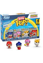 Funko Bitty Pop Sonic the Hedgehog lot de 4 avec Sonic