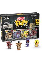 Funko Bitty Pop Five Nights At Freddy’s Pack 4 con Whitered Bonnie