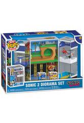 Funko Bitty Pop Bitty Box Sonic the Hedgehog Sonic 2 Diorama