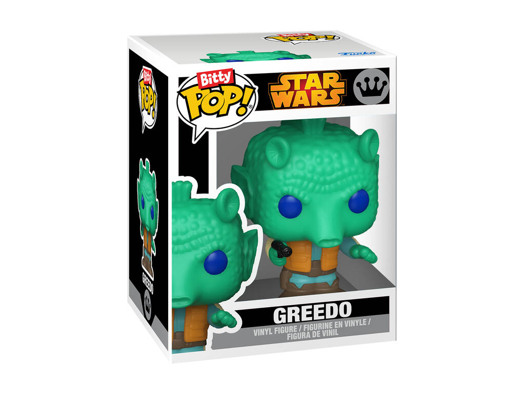 Funko Bitty Pop Towns Star Wars Greedo con Cantina - imagen 2