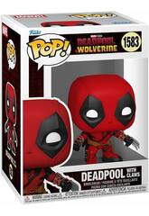 Figurine Funko Pop Deadpool & Wolverine Deadpool avec ses griffes