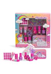 Martinelia Little Unicorn Set de Uñas y Labios con Estuche de Lata