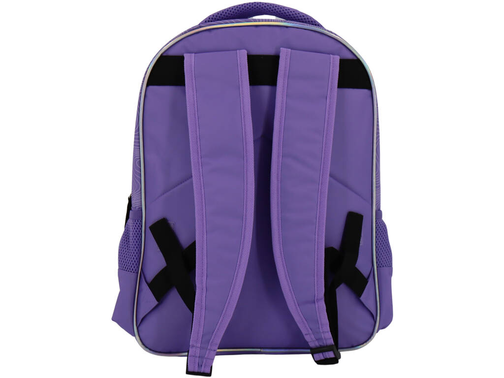 K-Pop Demon Hunters Mochila Violeta de 41x31x15 cm