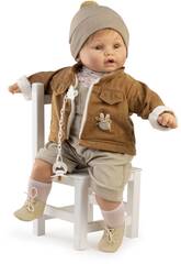 Poupée Baby Dulzón de 62 cm avec tétine et pleurs