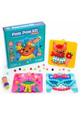 Pom Pom Kit Animales Diseña con Pompones
