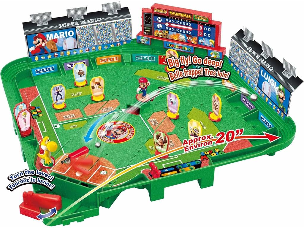Super Mario Juego Baseball 3D Stadium