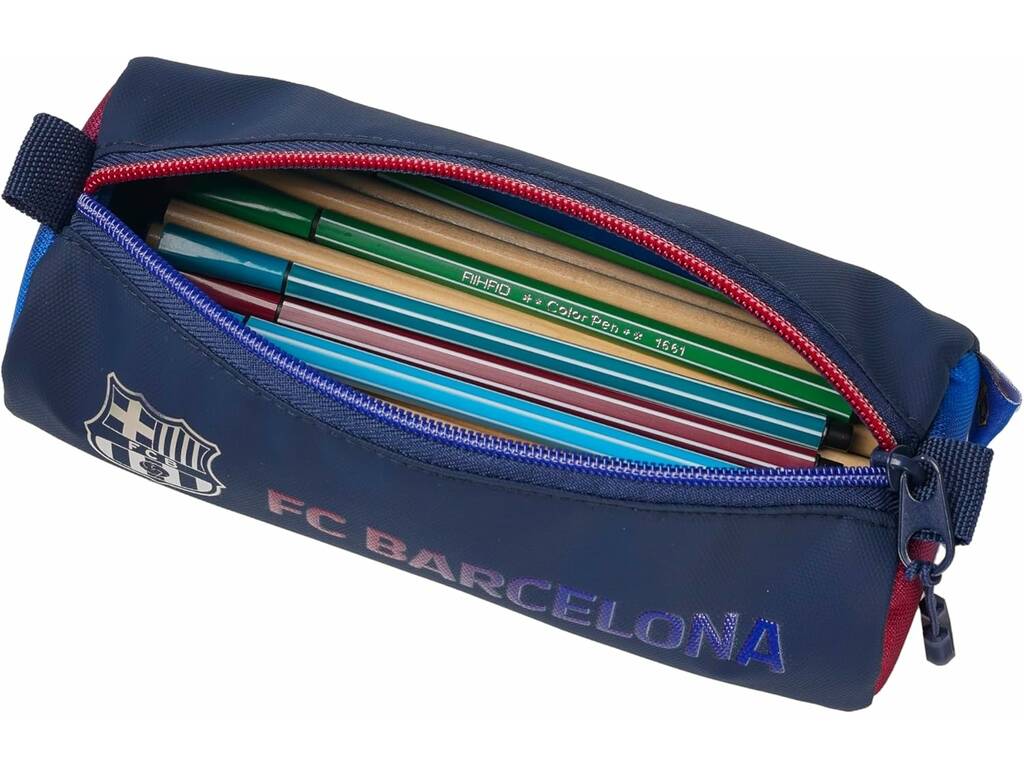FC Barcelona Sac fourre-tout noir 7 x 21 x 9 cm