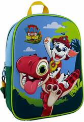 Mochila Infantil Patrulla Canina 3D de 32x24x8 cm