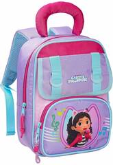 Mochila Infantil La Casa de Muñecas de Gabby Karaoke de 30x23x9 cm