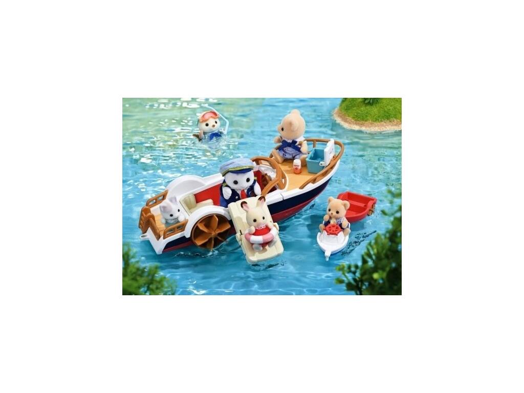 Sylvanian Families Lancha de Amora Mamá Foca