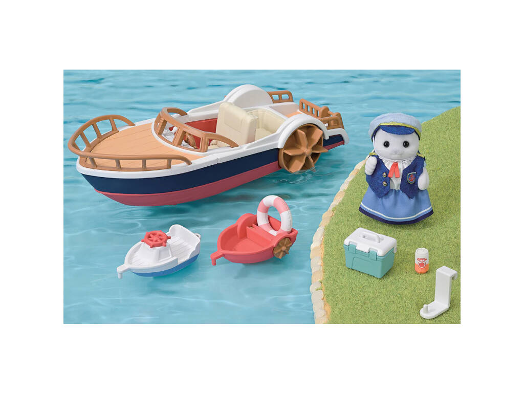 Sylvanian Families Lancha de Amora Mamá Foca