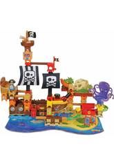 Marble Rush Adventures Barco Pirata Circuito de Canicas Interactivo
