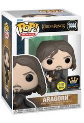 Funko Pop Movies O Senhor dos Anéis Figura Aragorn Army Of The Dead Glows In The Dark 