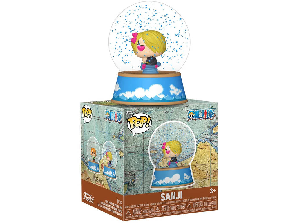 Figurine Funko Pop Bola de Purpurina de One Piece