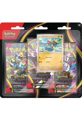 Pokémon Méga-Évolution Ténèbres absolues Blister contenant 3 pochettes et une carte promotionnelle
