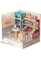 Mini Rooms Dreamy Bay-Scene Playset Heladería de 11,6x11x11 cm con Miniaturas