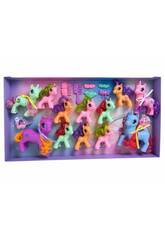 Set 12 Unicornios con Accesorios