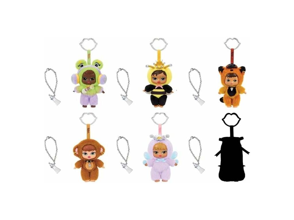 Bratz Bratziez Iconz Bestiez Seriez Peluche Colgante Sorpresa