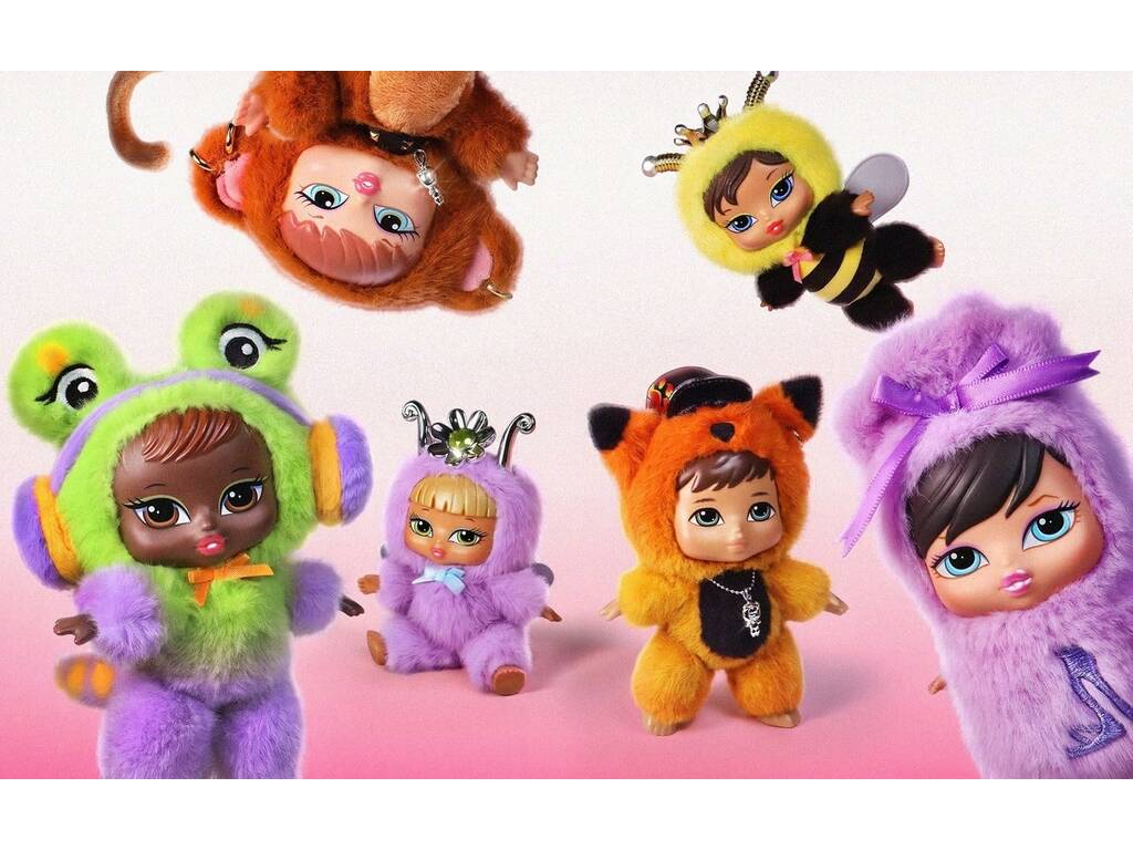 Bratz Bratziez Iconz Bestiez Seriez Peluche Colgante Sorpresa