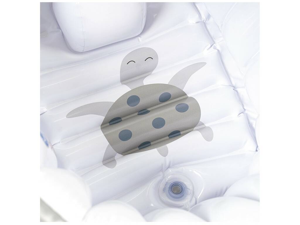 Baignoire gonflable pour bébé Tortue de 28 x 57 x 85 cm