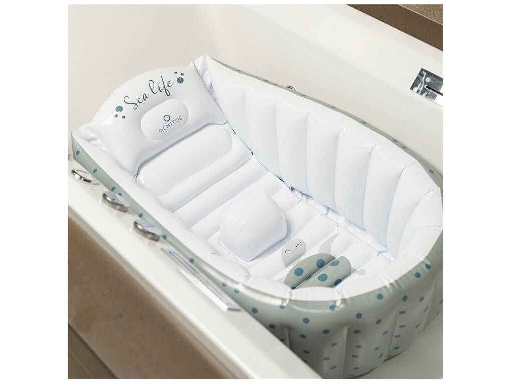 Baignoire gonflable pour bébé Tortue de 28 x 57 x 85 cm