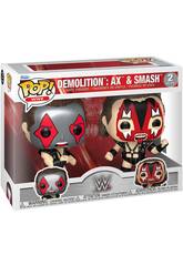 imagen Funko Pop WWE Pack 2 Figuras Demolition: Ax & Smash