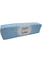 Portatodo Azul The Branches and Leaves of Love de 6x21x4 cm