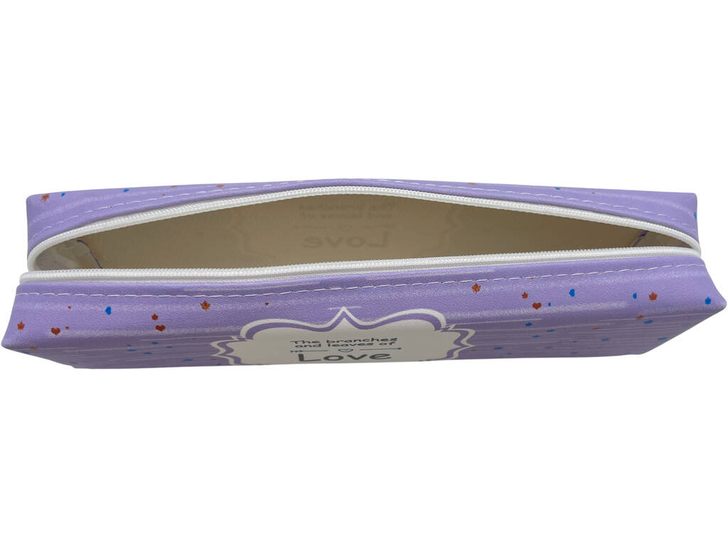 Portatudo Roxo The Branches and Leaves of Love de 6x21x4 cm 