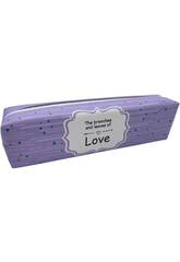 Portatodo Morado The Branches and Leaves of Love de 6x21x4 cm